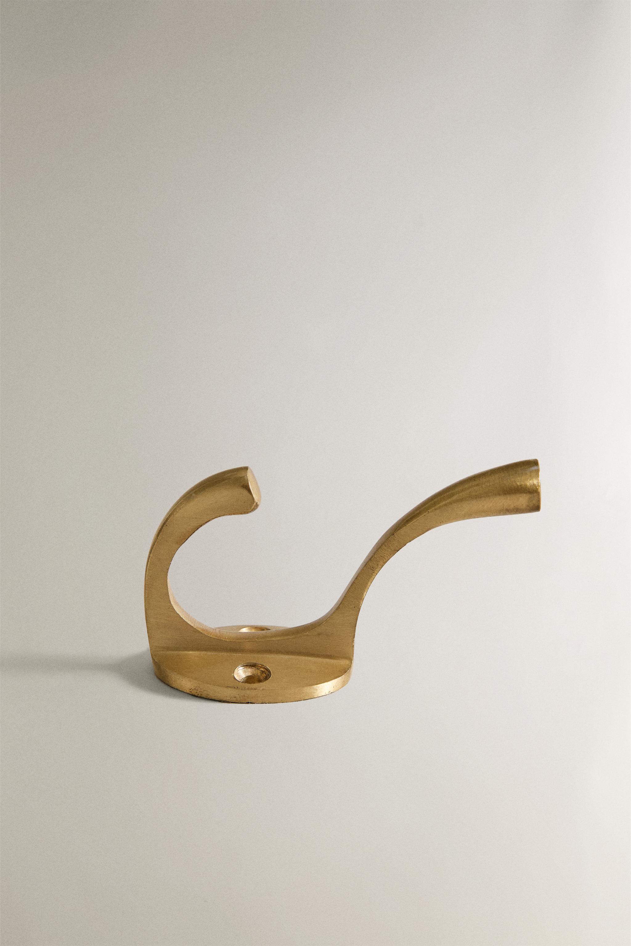 PORTE-MANTEAU MÉTALLIQUE DORÉ